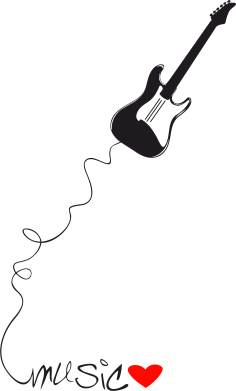 Банка з трубочкою love Music 2