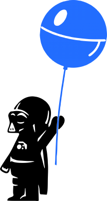 Чоловіча футболка Stedman Дарт Вейдер з кулькою 2