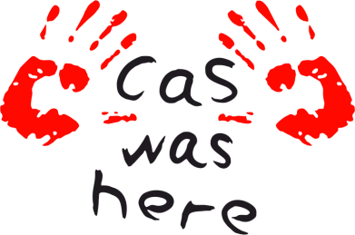 Принт Коврик для мыши Cas was here, Фото № 2 - FATLINE