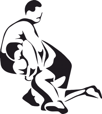 Женская футболка Захват в борьбе 2