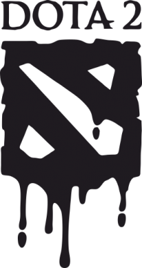 Зажигалка газовая в стиле Zippo Dota 2 Logo 2
