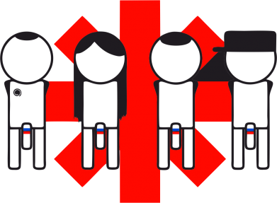 Женская футболка Red Hot Chili Peppers Group 2