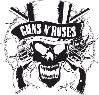 Принт Чоловіча футболка Stedman Guns n' Roses Logo, Фото № 2 - FATLINE