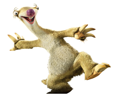 Принт Прапор Лінивець з Льодовикового Періоду, Фото № 2 - FATLINE