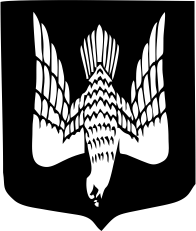 Наклейка Герб України сокіл 2