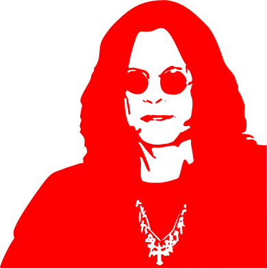 Принт Блокнот А5 Ozzy Osbourne face, Фото № 2 - FATLINE