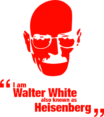 Шеврон круглий i am walter white also known as гейзенберга 2