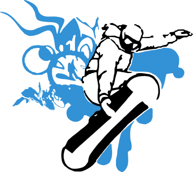 Фляга Сноуборд 2