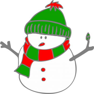 Флаг Снеговик 2