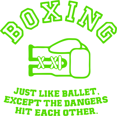 Boxing just like ballet