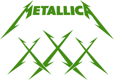 Шеврон прямокутний Metallica XXX 2