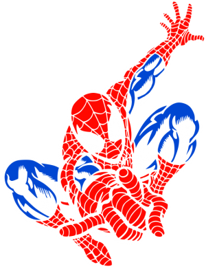 Принт Маска для лица Spiderman, Фото № 2 - FATLINE