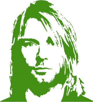 Портрет Курта Кобейна