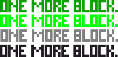 Шоппер One more block 2