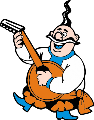 Женская футболка Козак с бандурой 2