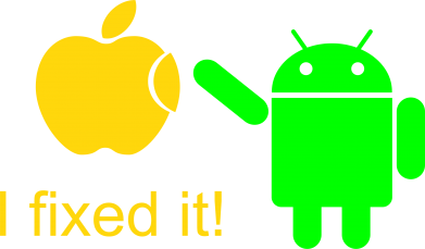 Принт Чехол для iPhone 12 Pro Max I fixed it! Android, Фото № 2 - FATLINE