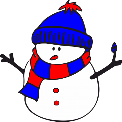 Женская футболка Снеговик 2