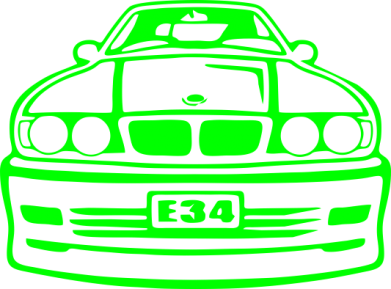 Дитяча футболка BMW E34 2