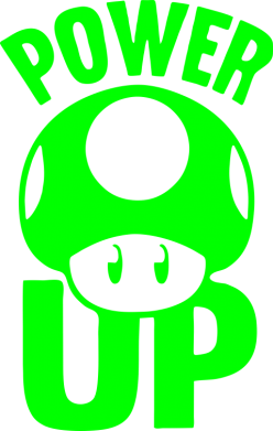 Жіноча футболка Power Up Маріо гриб 2