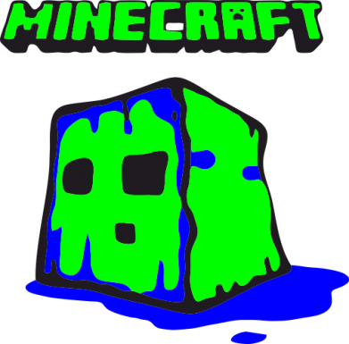 Фрисби Minecraft Head 2