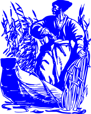 Кружка 320ml Козак у камишу 2