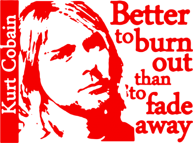 Кружка 320ml Kurt Cobain 2