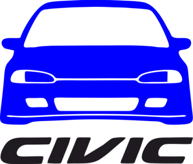 Фартух Honda Civic 2