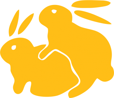 Футболка оверсайз FATLINE Кролики 2