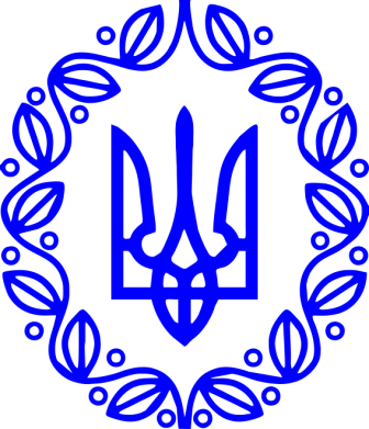 Принт Подушка плюш Герб Украины, Фото № 2 - FATLINE