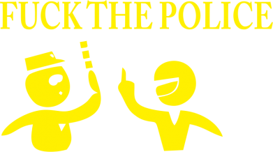Принт Жіноча футболка Fuck the Police, Фото № 2 - FATLINE