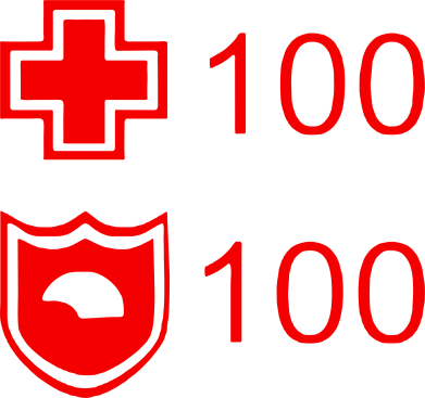 Игровой коврик для мыши Жизнь и броня 2