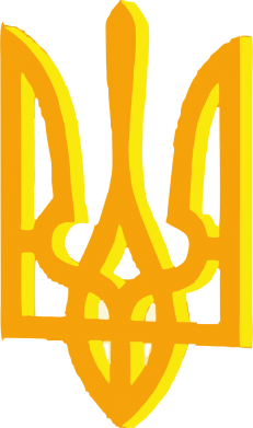 Жіноча футболка Двокольоровий герб України 2