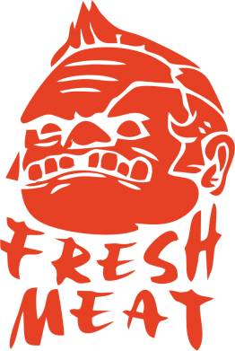 Принт Чоловіча худі Fresh Meat Pudge, Фото № 2 - FATLINE