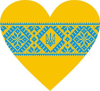 Мужская стрейчевая футболка Серце України 2