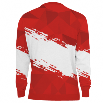 3D свитшот Liverpool low poly red 2