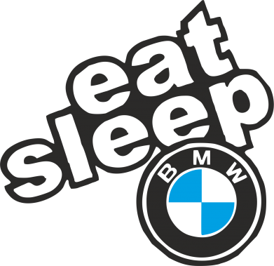 Мужская футболка Stedman Eat, sleep, BMW 2