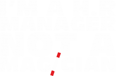 Принт Женская футболка I'm a h.r. manager not a magician, Фото № 2 - FATLINE