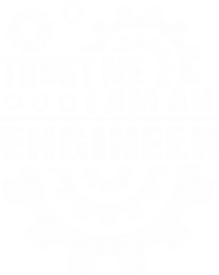 Принт Мужская футболка  с V-образным вырезом Trust me, i am an engineer, Фото № 2 - FatLine