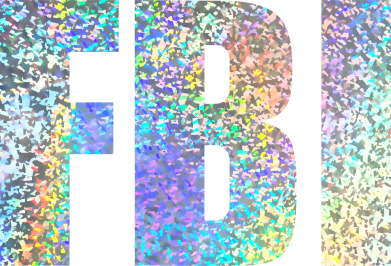 Мужская майка FBI голограмма 2