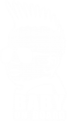 Наклейка Baby-punk on board 2