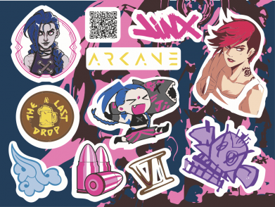 Arcane Стикерпак