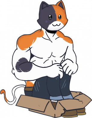 Женские трусы Funny Meowscles 2