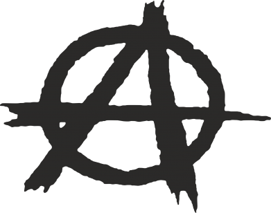 Металева табличка Anarchy 2