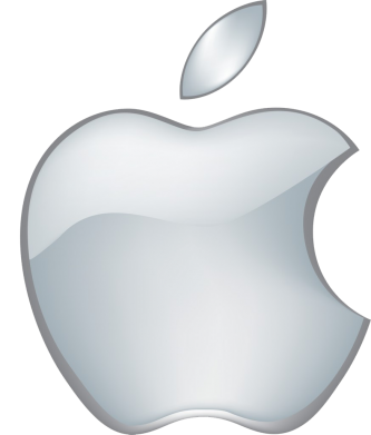 Стикер Apple Silver 2