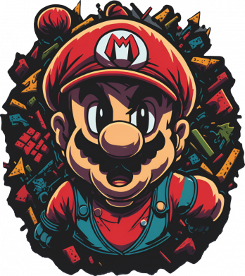 Чоловіча футболка Stedman Маріо і солодощі 2