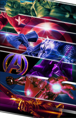 Худи оверсайз Super power avengers 2