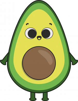 Чехол из раздела Авторские принты Милое авокадо для Xiaomi Redmi 10 2