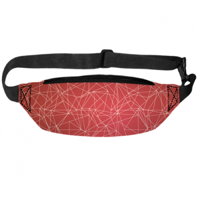 3D сумка-бананка Spiderman and logo 2