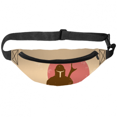 Принт 3D сумка-бананка Mandalorian and minimalism, Фото № 2 - FATLINE