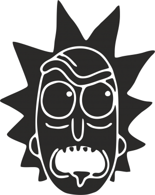 Шеврон прямоугольный Рик 2